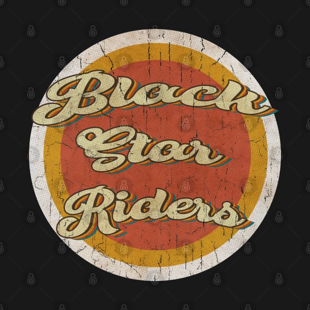 circle vintage Black Star Riders by KewanAlasStore