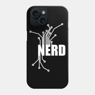 Nerd Circuit Board - Computer CPU Technology Nerd Design Phone Case