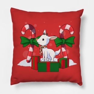 Red-Nosed Reindeer Pillow