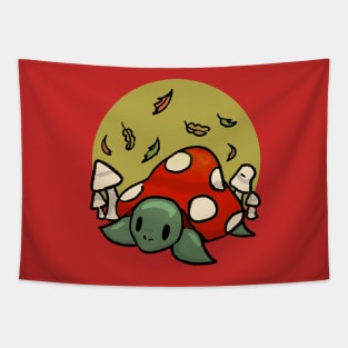 Mushroom Turtle Tapestry