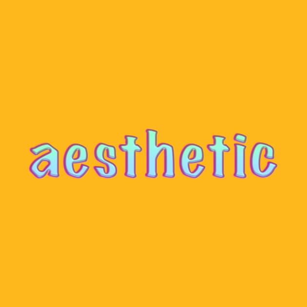 Aesthetic word text print vintage letters, grunge Aesthetic TShirt