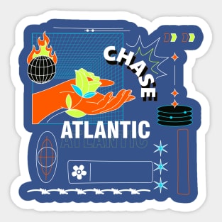 chase atlantic lyrics pack Sticker for Sale by itsacruelsummer