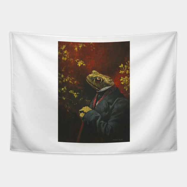 Mr Toad Tapestry by mictomart