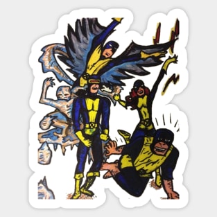 X-Man Sticker for Sale by positiveimages