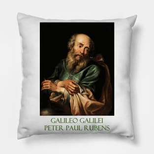 Galileo Galilei (1630) by Peter Paul Rubens Pillow