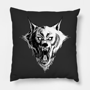 Werewolf Head Pillow