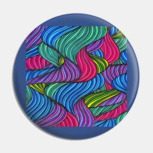 Coral Kelp Pin