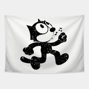 Felix The Cat keep walking Tapestry