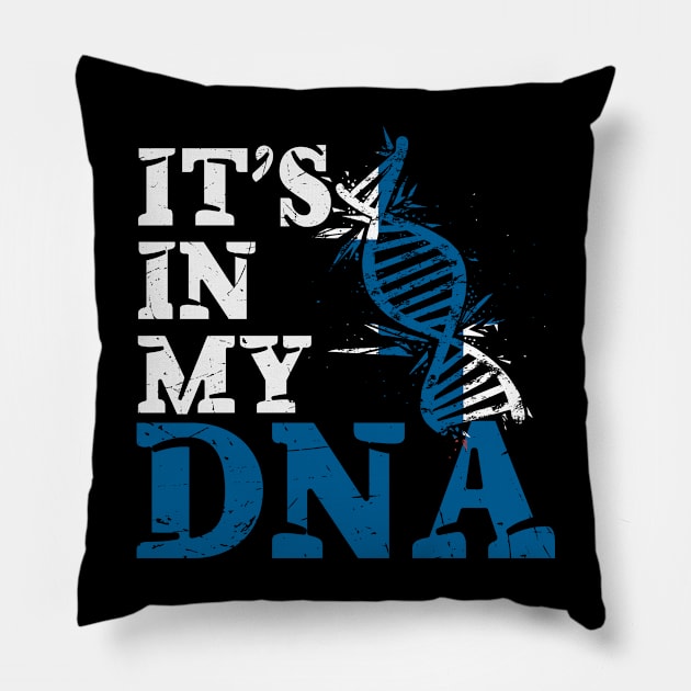 It's in my DNA - Finland Pillow by JayD World