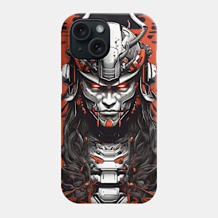 Dark Shadow Futuristic Samurai Phone Case