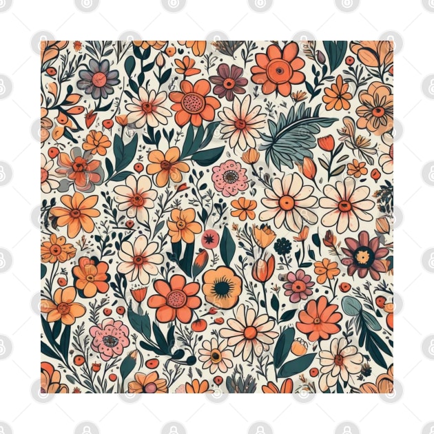 floral pattern by WeLoveAnimals