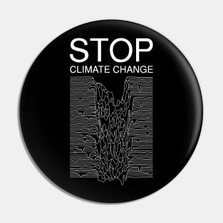 Stop Climate Change by Tobe Fonseca Pin