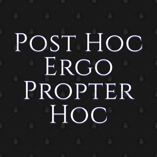 West Wing Font Quote Post Hoc Ergo Propter Hoc by baranskini