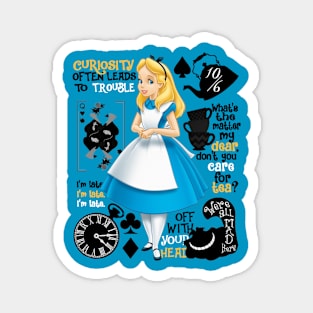 Alice in Wonderland Magnet