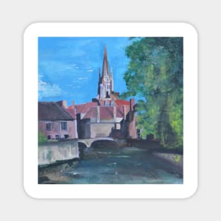 Bruges, Belgium Magnet