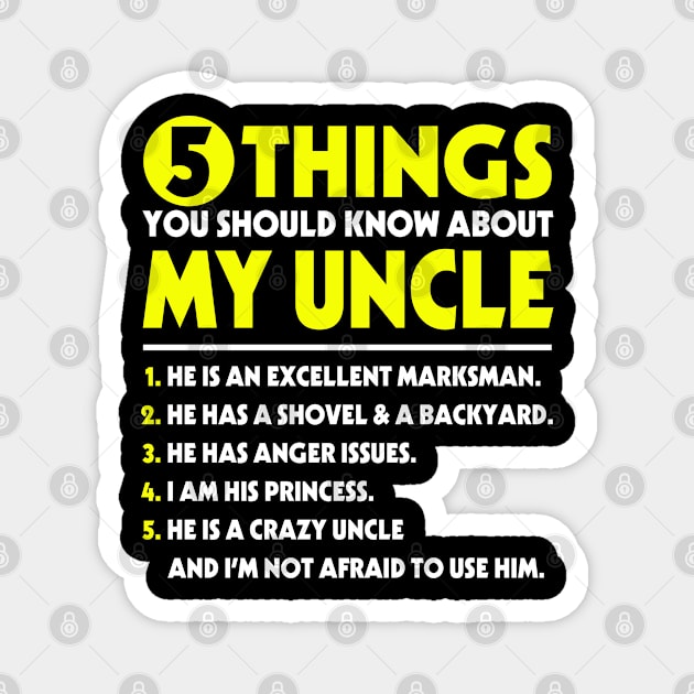 5 Things You Should Know about my Uncle Magnet by adik