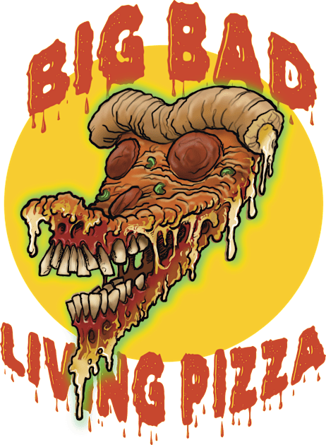 living dead pizza Kids T-Shirt by Paskalamak