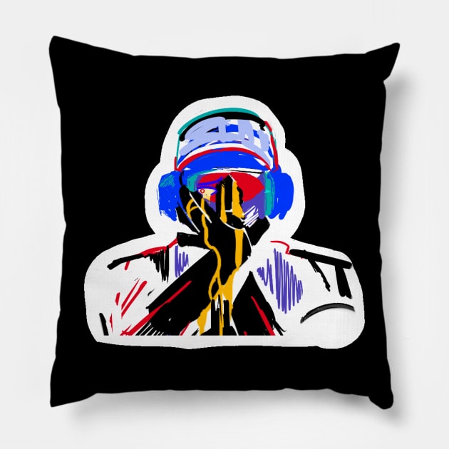 Golden-Sorrowed Bandit II(Rainbow Six Siege) Pillow by gstwstkn