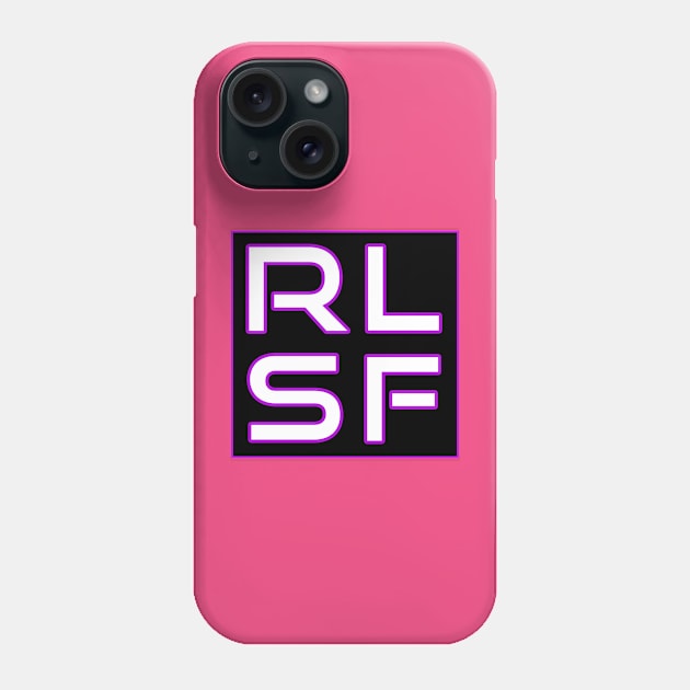 RLSF Black Block Phone Case by Real Life Sci-Fi