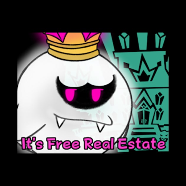 It's Free Real Estate - Print by tastelesssandwiches