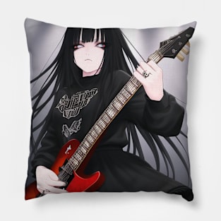 guitar girl Pillow