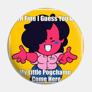 Your Laura’s little Pogchamp 😉 Pin