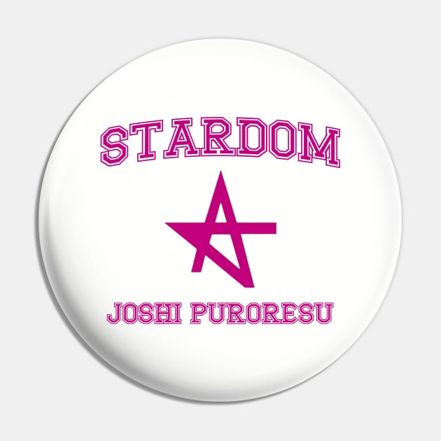 Varsity Style Stardom Design Pin by Spot Monkey Designs