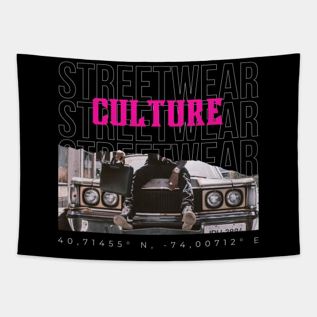 streetwear culture Tapestry by NexWave Store