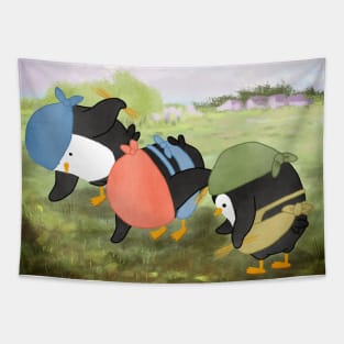 The Penguins Gleaners Art Series Tapestry