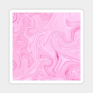 Cotton Candy Pink liquid marble by Minimal DM Magnet