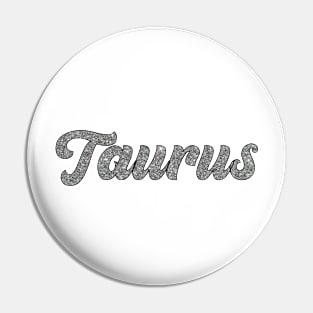 Taurus Glitter Pin