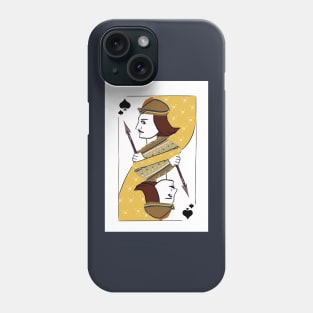 Jack of spades Phone Case