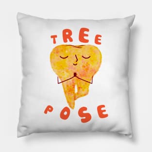 Molar Yogi (Tree Pose) Pillow