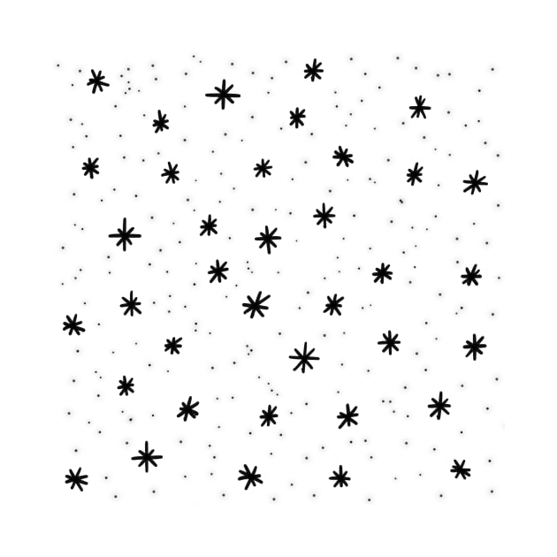 Dots and stars in black and white by bigmoments