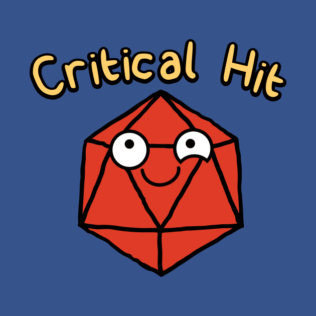 Critical Hit Baby Dungeons and Dragons by natural20kids