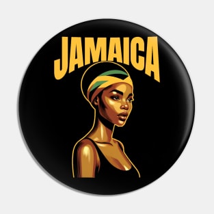 Jamaica Flag Pride Pin