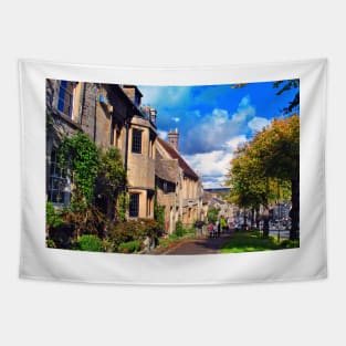 Burford Cottage Cotswolds West Oxfordshire England Tapestry