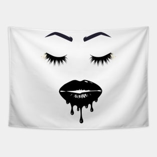 lashes and lips Tapestry