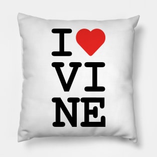 I Love Vine Pillow