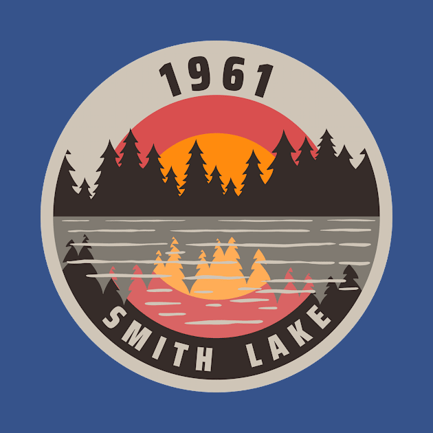 Smith Lake 1961 Retro by Alabama Lake Life