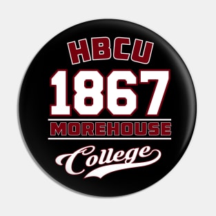 Morehouse 1867 College Apparel Pin