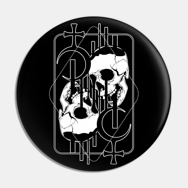 Black Moon Lilith Pin by Von Kowen