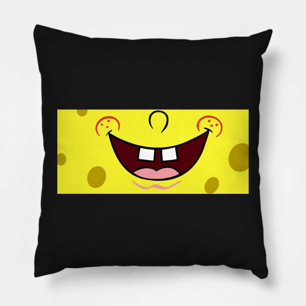 Square friend Pillow by Submarinepop