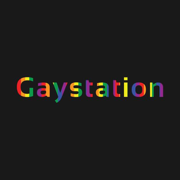 Gaystation gaming pride pattern by Captain-Jackson