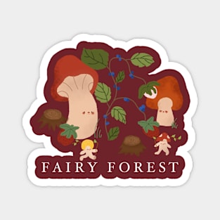 fairy forest Magnet