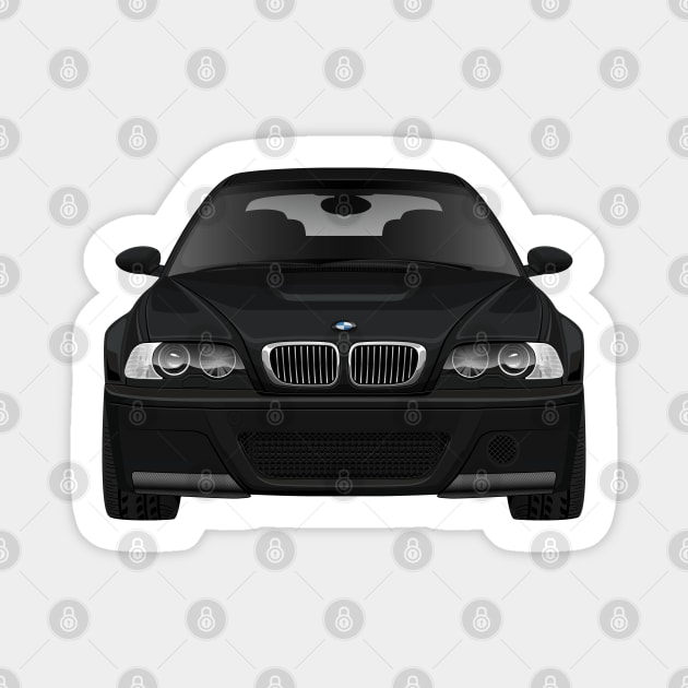 BMW E46 CSL Magnet by Neron Art