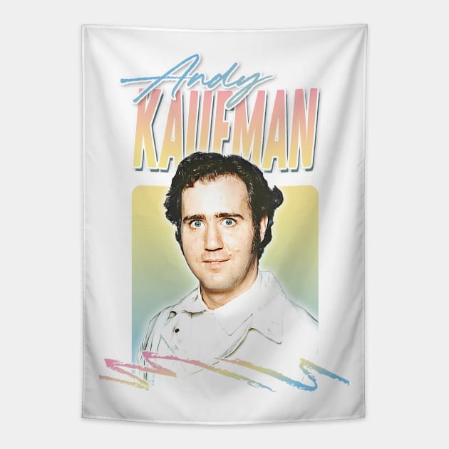 Andy Kaufman //// Retro Fan Aesthetic Design Tapestry by DankFutura