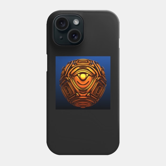 Smiling Fractal Phone Case by lyle58