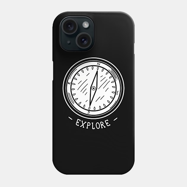 EXPLORE Phone Case by Ajiw