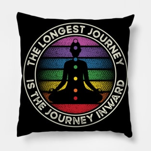 Yoga Meditation Spiritual Journey Energy Healing Pillow